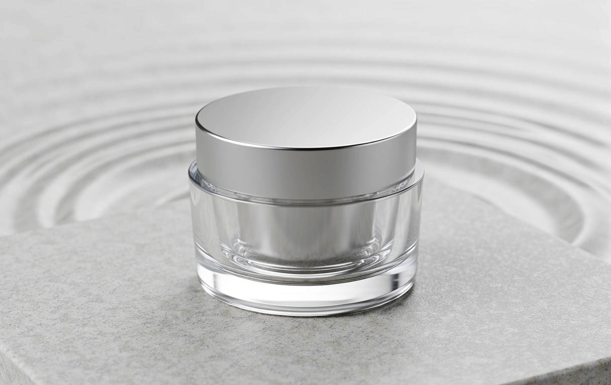 Premium facial care jar